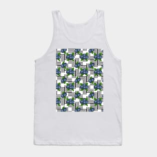 Blueberries Pattern Tank Top